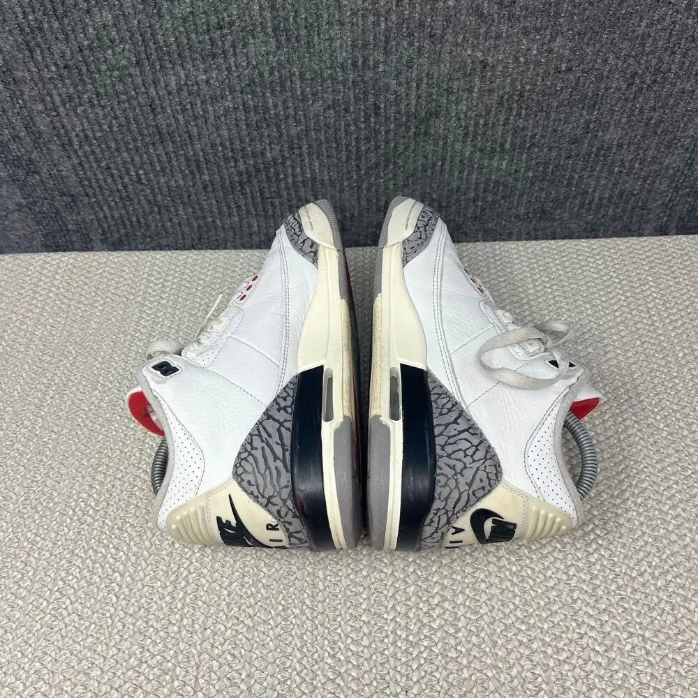 Nike Air Jordan 3 Retro White Cement Reimagined Women’s 7 5.5Y DM0967-100 - Picture 5 of 8